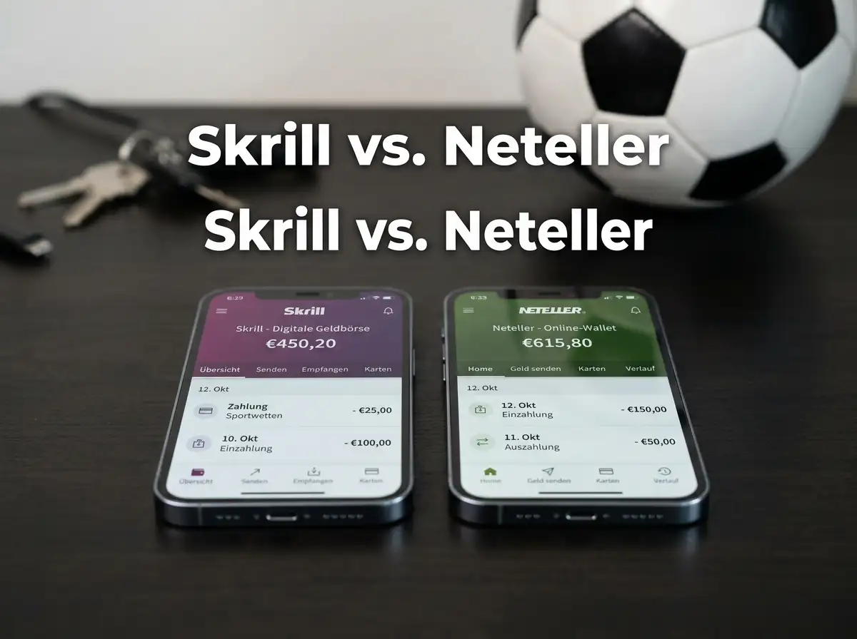 Skrill vs. Neteller Wetten — E-Wallet-Vergleich für Sportwetten